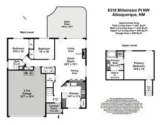 8319 MILLSTREAM Place NW Floor Plan