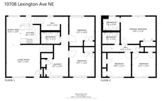 10708 Lexington Avenue NE Floor Plan