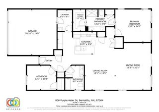806 Purple Aster Drive Floor Plan