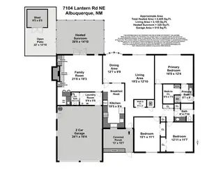 7104 Lantern Road NE Floor Plan