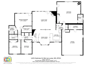 1425 Crestview Drive Floor Plan