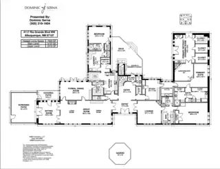 4117 Rio Grande Boulevard NW Floor Plan