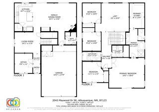 2043 Maywood Drive SE Floor Plan