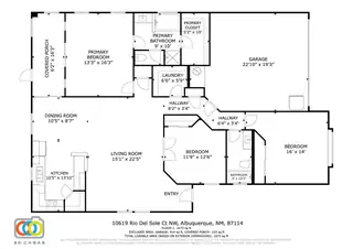 10619 RIO DEL SOLE Court NW Floor Plan