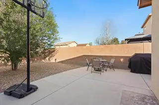 11015 Segunda Street NW Backyard