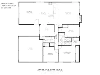 6909 Welton Drive NE Floor Plan