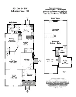 701 3rd Street SW Floor Plan