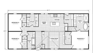 6632 San Luis Obispo Avenue NE Floor Plan