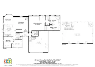 43 Rael Road Floor Plan
