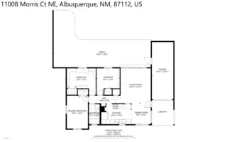 11008 Morris Court NE Floor Plan