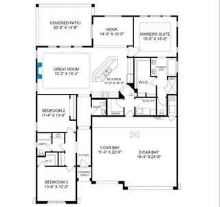 4805 Guadalupe Peak Street SW Floor Plan
