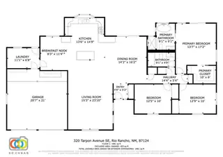 320 TARPON Avenue SE Floor Plan