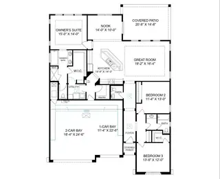1532 Valle De Colores Road NW Floor Plan