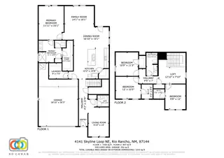 4141 Skyline Loop NE Floor Plan