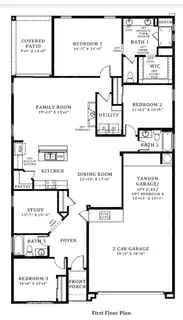 3410 Cielo Bonito Floor Plan