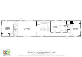 9000 Zuni Road SE W55 Floor Plan