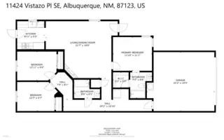 11424 Vistazo Place SE Floor Plan