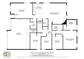 2825 Arce Lane SE Floor Plan