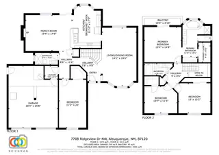 7708 Ridgeview Drive NW Floor Plan