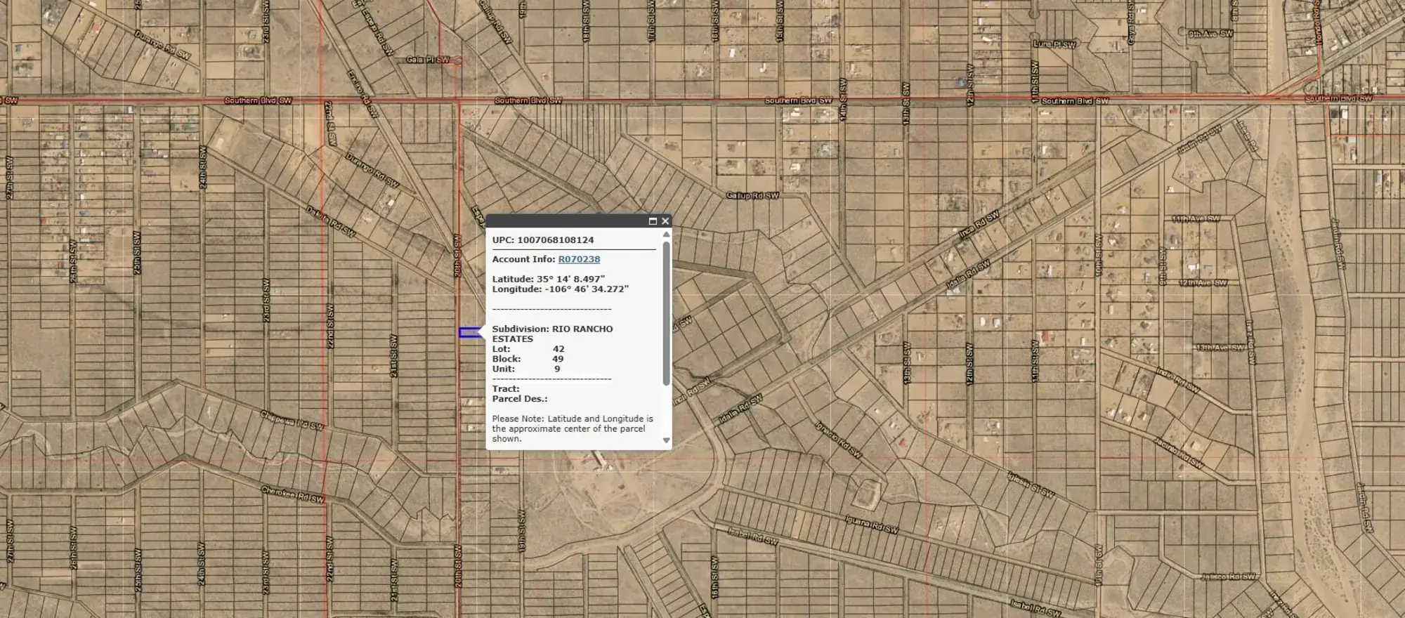 20th (U9 B49 L42) Street SW 9