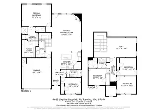 4485 Skyline Loop NE Floor Plan