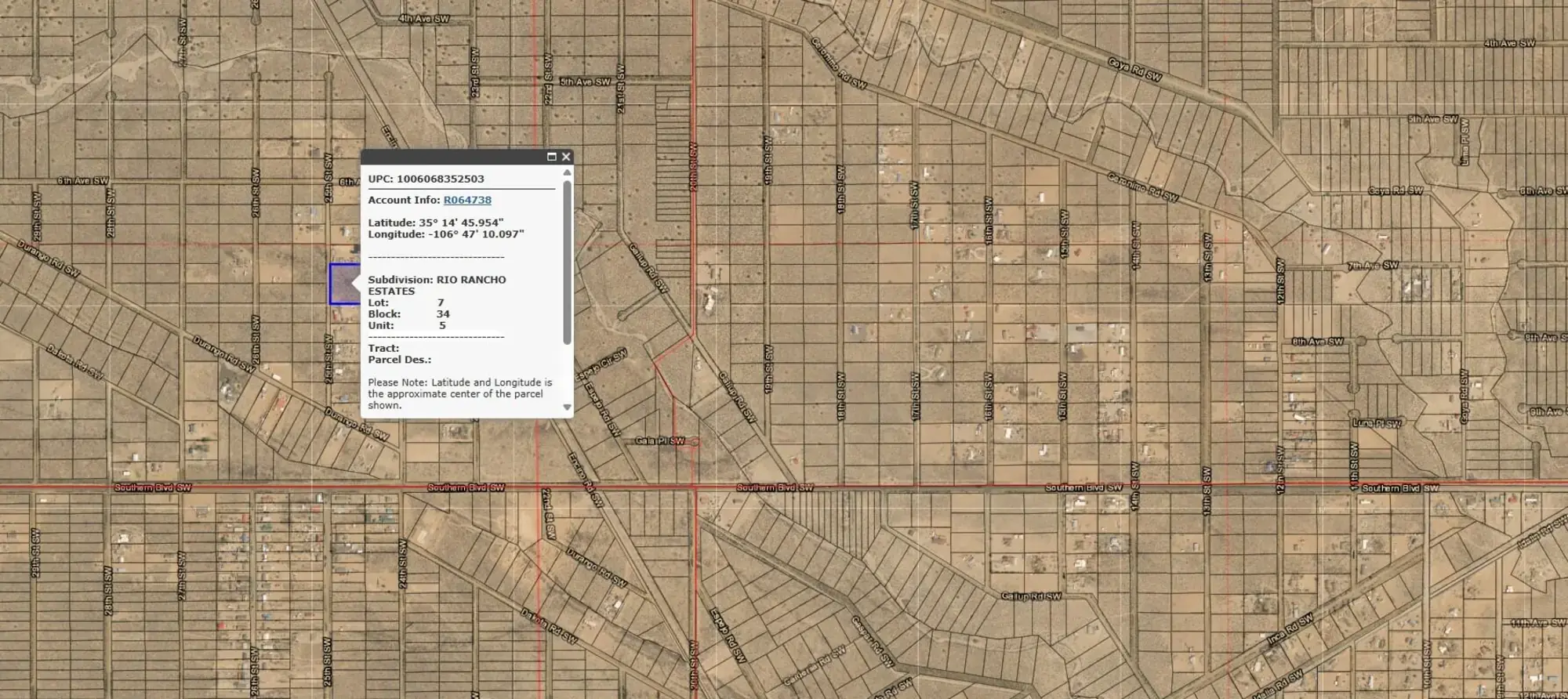25th (U5 B34 L7) Street SW 5