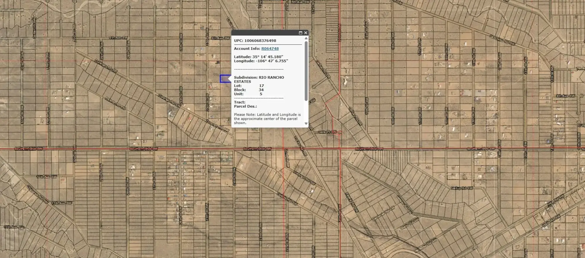 24th (U5 B34 L17) Street SW 5