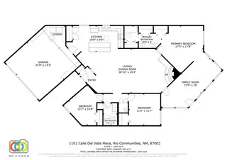 1101 Calle Del Valle Floor Plan