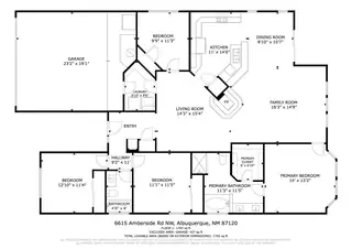 6615 Amberside Road NW Floor Plan