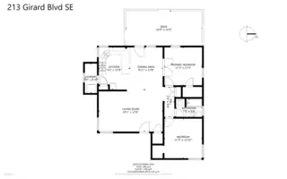213 Girard Boulevard SE Floor Plan