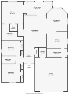 4018 Painted Pony Circle Floor Plan