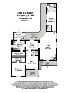 3006 3rd Street NW Floor Plan