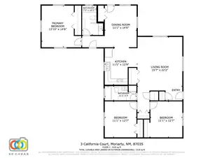 3 California Court Floor Plan
