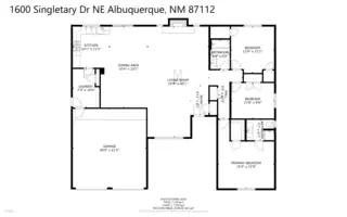 1600 Singletary Drive NE Floor Plan