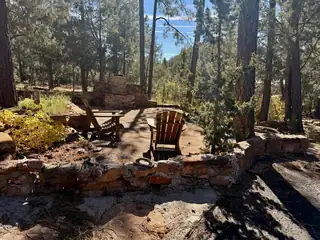 2 Log House Road Backyard