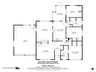 2912 MESILLA Street NE Floor Plan