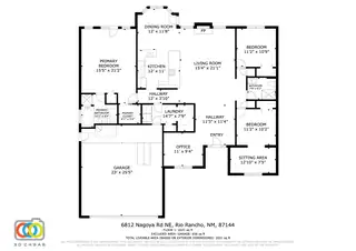 6812 Nagoya Road NE Floor Plan