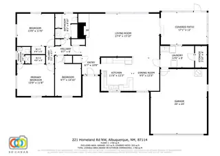 221 Homeland Road NW Floor Plan