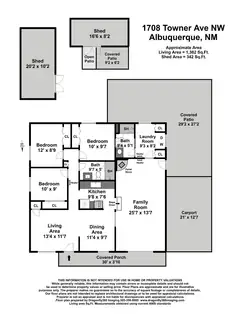 1708 TOWNER Avenue NW Floor Plan