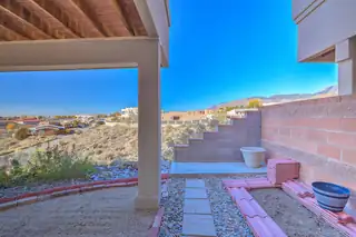 425 Pinon Creek Road SE Backyard