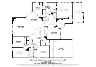 1805 Vista De Colinas Drive SE Floor Plan