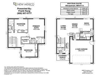 6904 SHALE Avenue NE Floor Plan