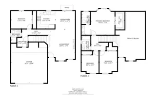 1527 Stoneway Drive NW Floor Plan