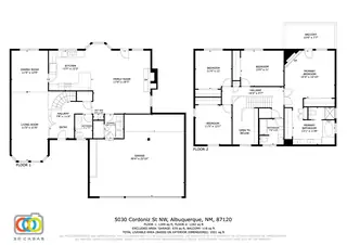 5030 Cordoniz Street NW Floor Plan