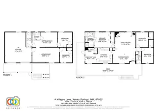 4 Milagro Lane Floor Plan