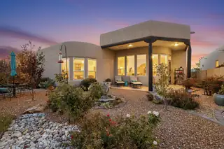 12724 Sandia Ridge Place NE Backyard