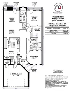 1509 Plaza Encantada NW Floor Plan