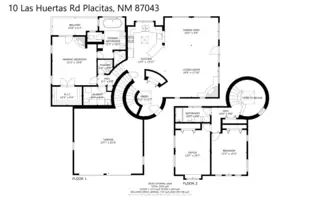 10 Las Huertas Road Floor Plan