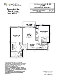 1601 Pennsylvania Street NE P4 Floor Plan