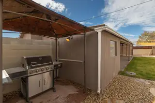 8145 Florence Avenue NE Patio